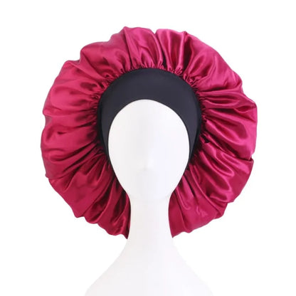 Women Satin Round Cap Sleep Hat