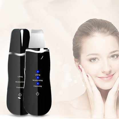 Ultrasonic Skin Scrubber Cleanser Deep Face Cleaning