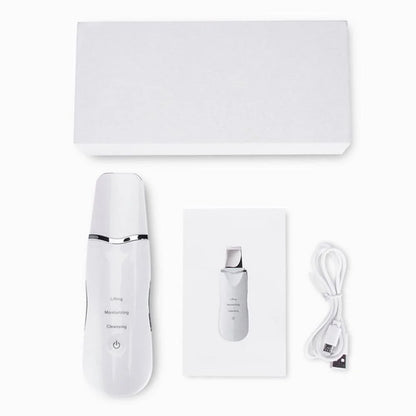 Ultrasonic Skin Scrubber Cleanser Deep Face Cleaning