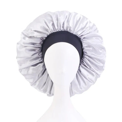 Women Satin Round Cap Sleep Hat